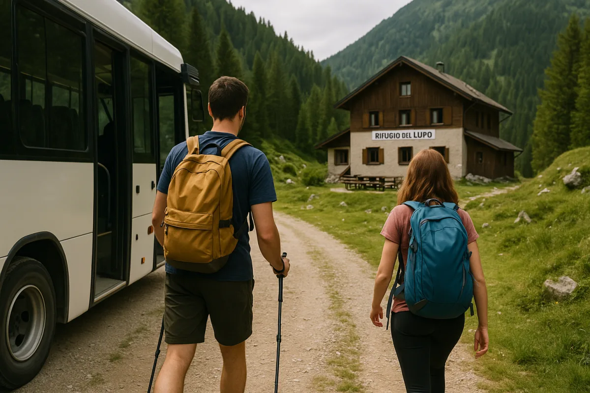 Come si raggiunge Il Rifugio del Lupo senza auto? Consigli pratici su percorsi e navette