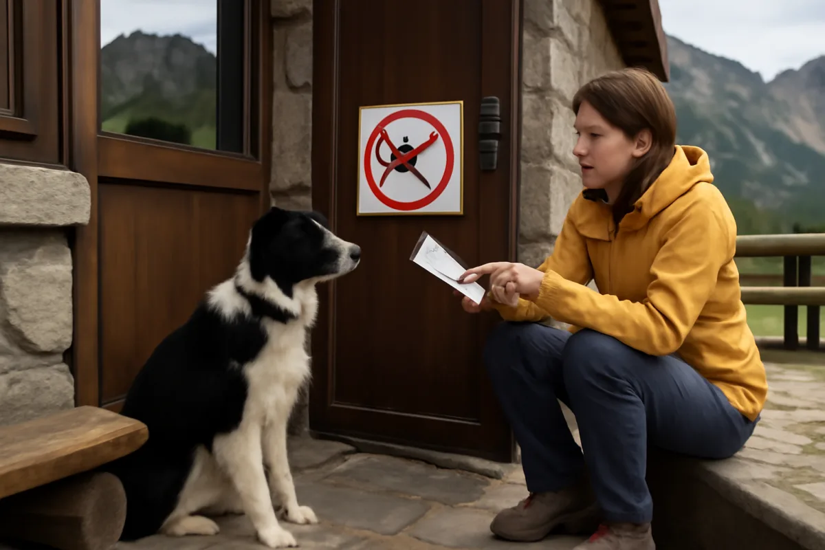 Cani ammessi al rifugio? Le regole pratiche che evitano problemi con il tuo amico a quattro zampe