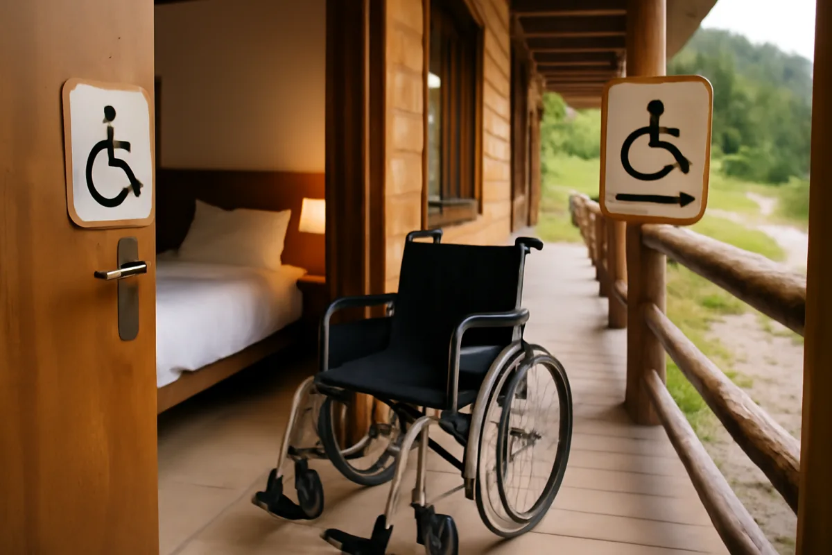 Rifugio accessibile a tutti: dettagli su camere, servizi e sentieri per persone con disabilità