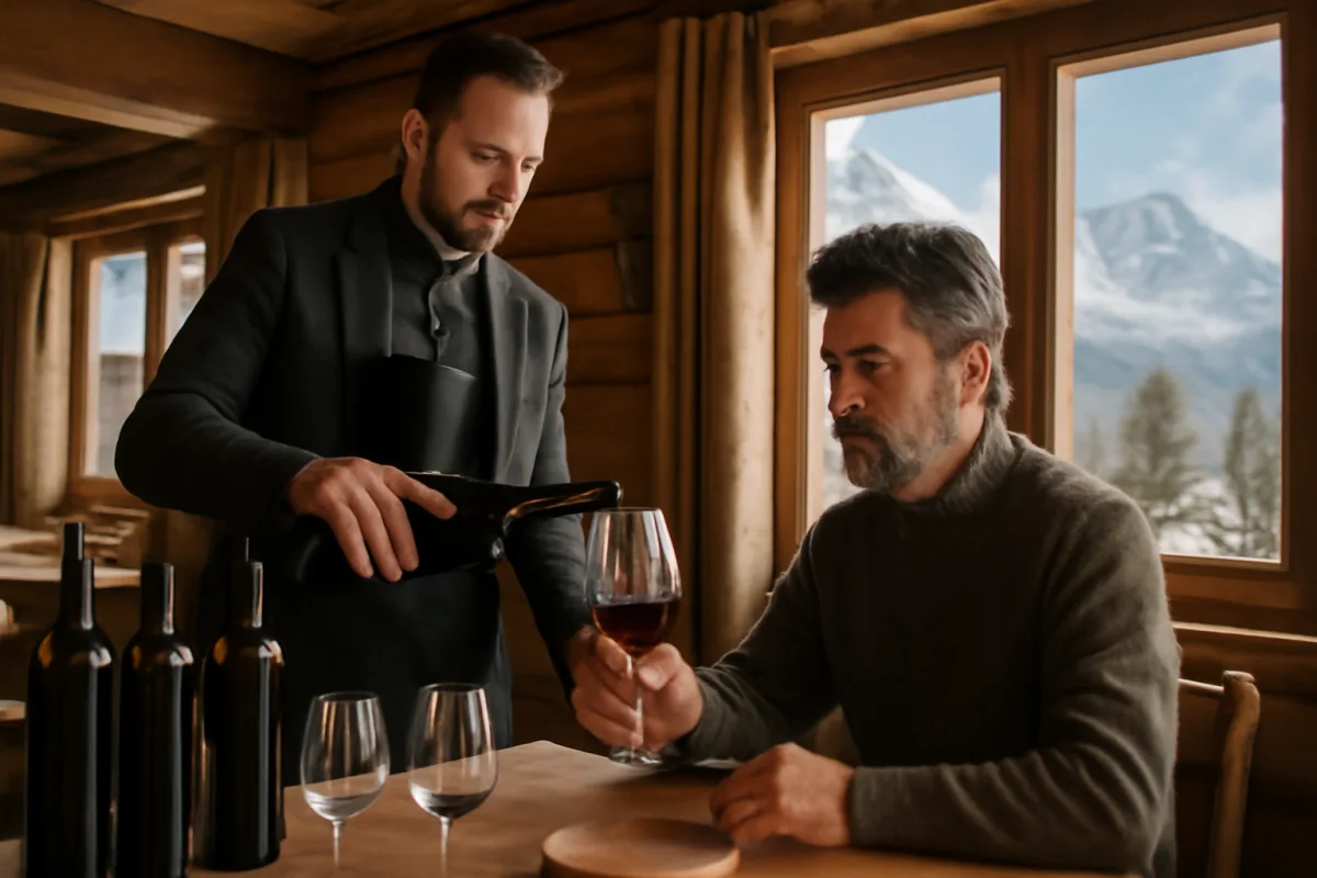Come funziona il servizio di degustazione vini al rifugio? Esperienza da vero intenditore