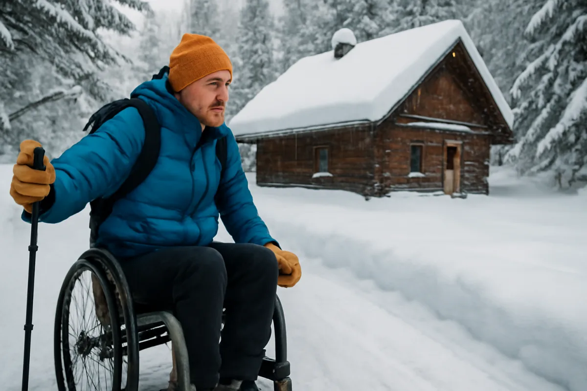 Rifugio accessibile d’inverno: come arrivare e spostarsi in sicurezza con la neve