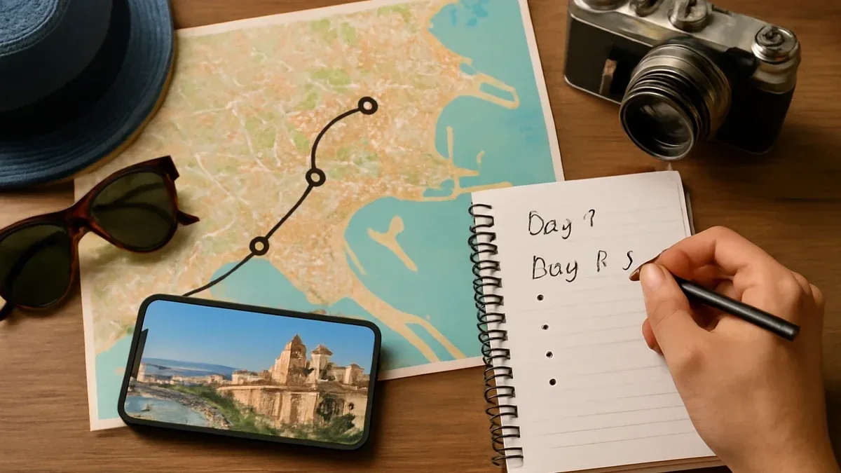 Come creare un itinerario senza riempire ogni giornata di attività