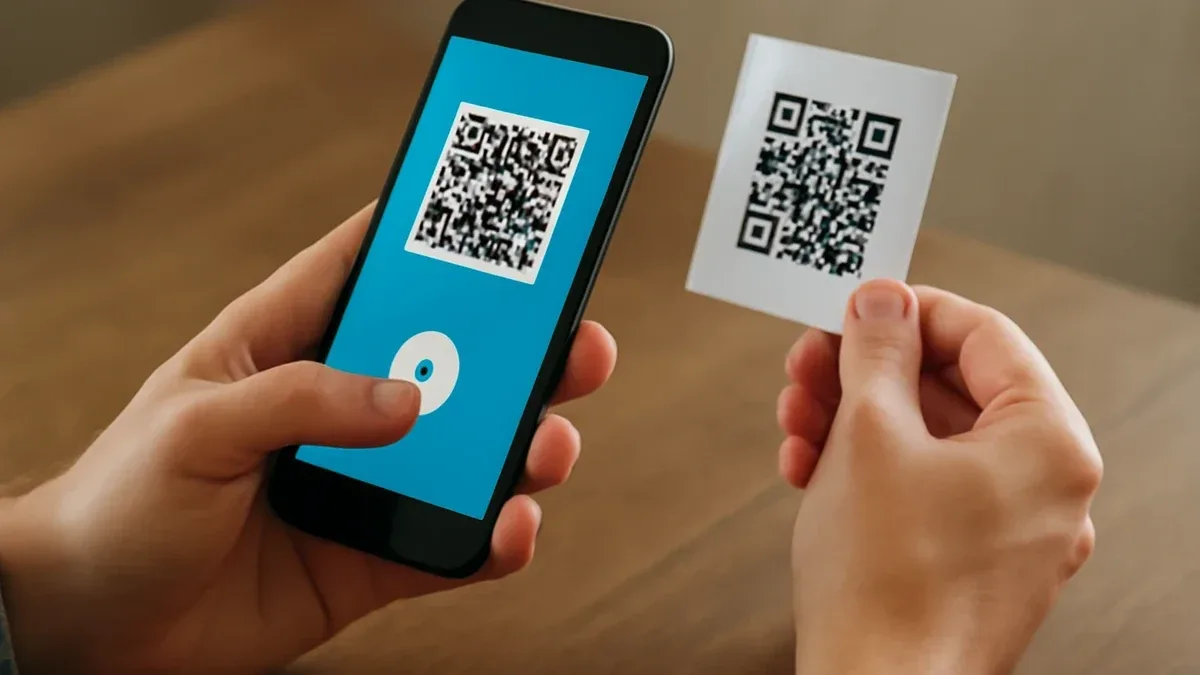 Come leggere un QR code mostrato sul proprio telefono senza usare un secondo dispositivo