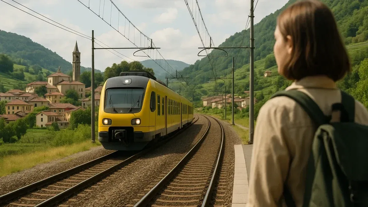 Treno con cambio di binario: come orientarsi quando la coincidenza è breve