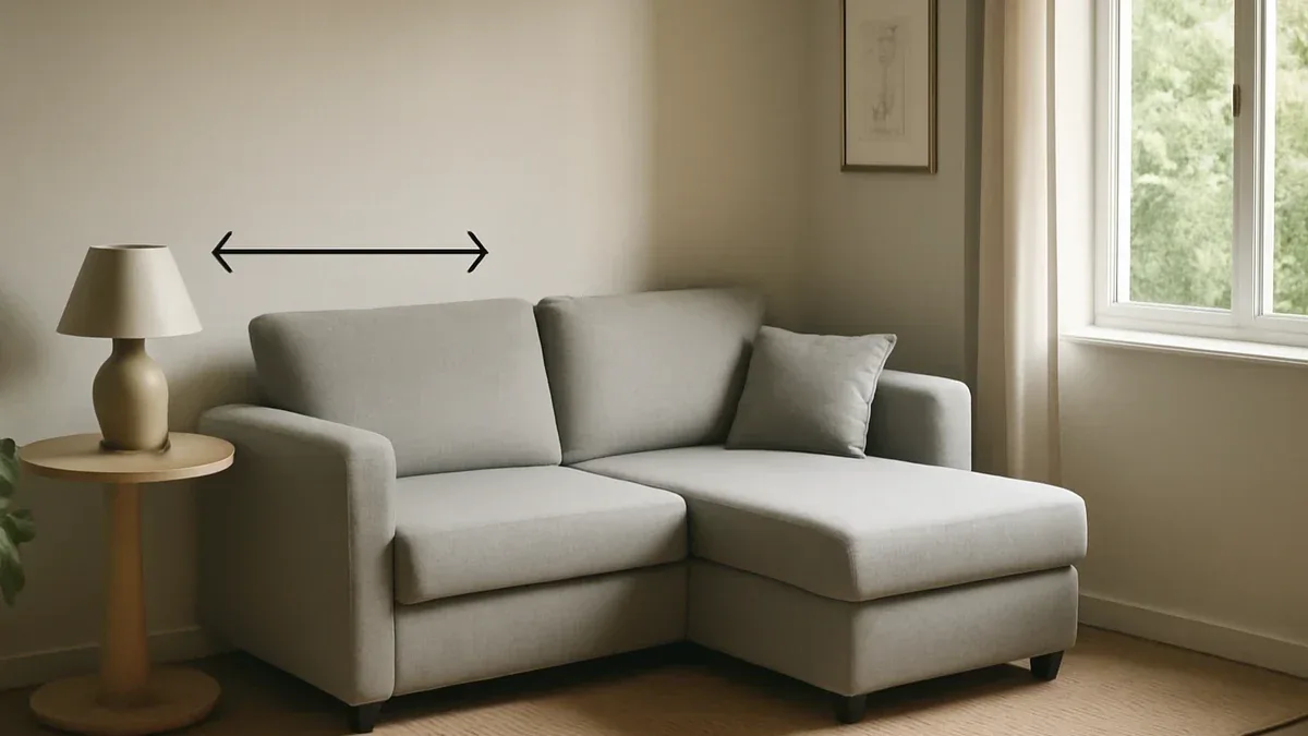 Prenotazione in appartamento con divano letto: come verificare le misure