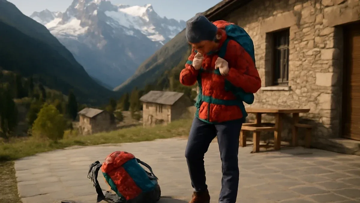 Bagaglio per un weekend in montagna: come distribuire capi tecnici